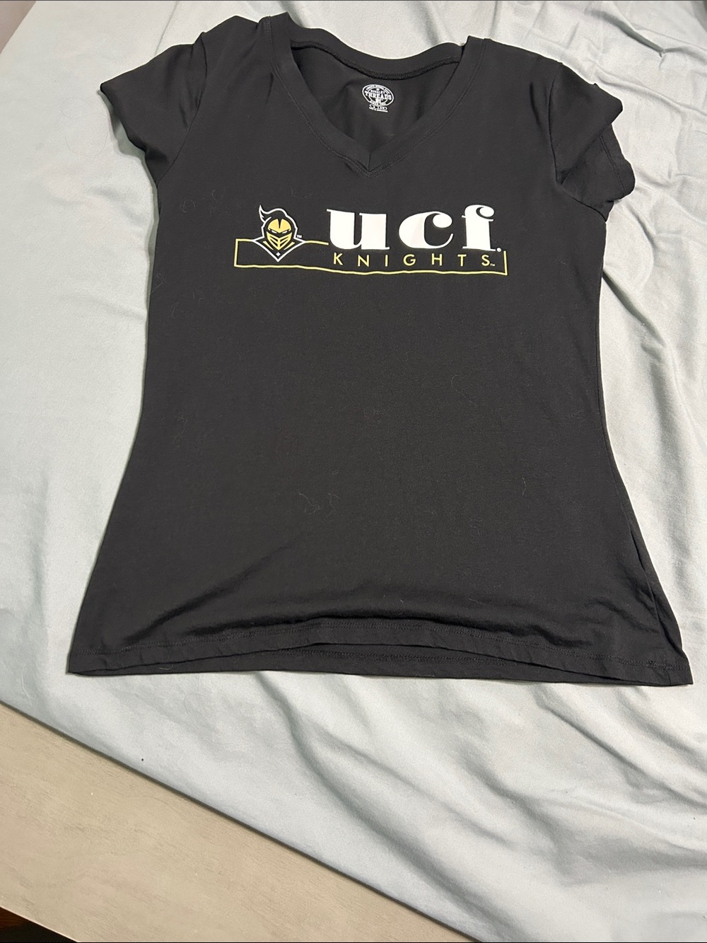 Women’s Black UCF V-Neck T-Shirt